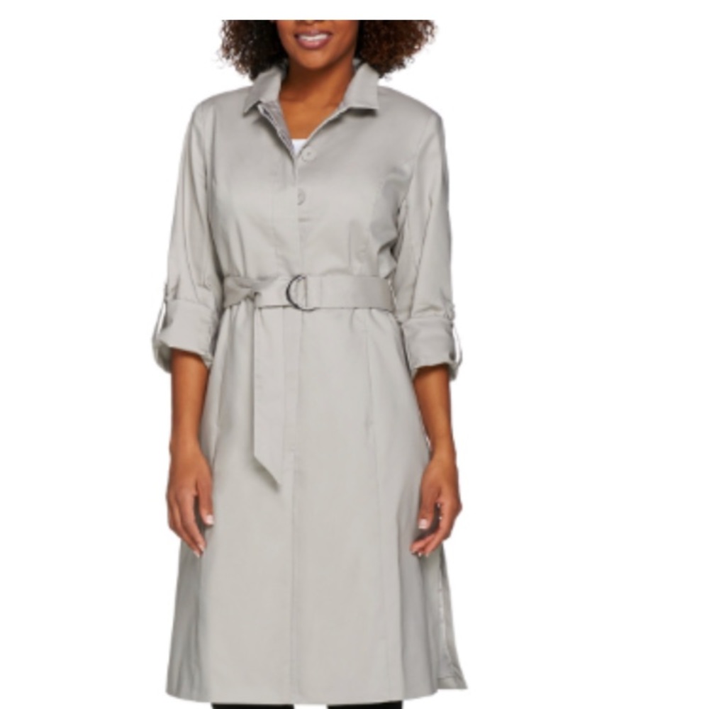 Fully lined, stretch machine wash jacket